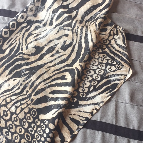 Accessories - Animal Print Scarf